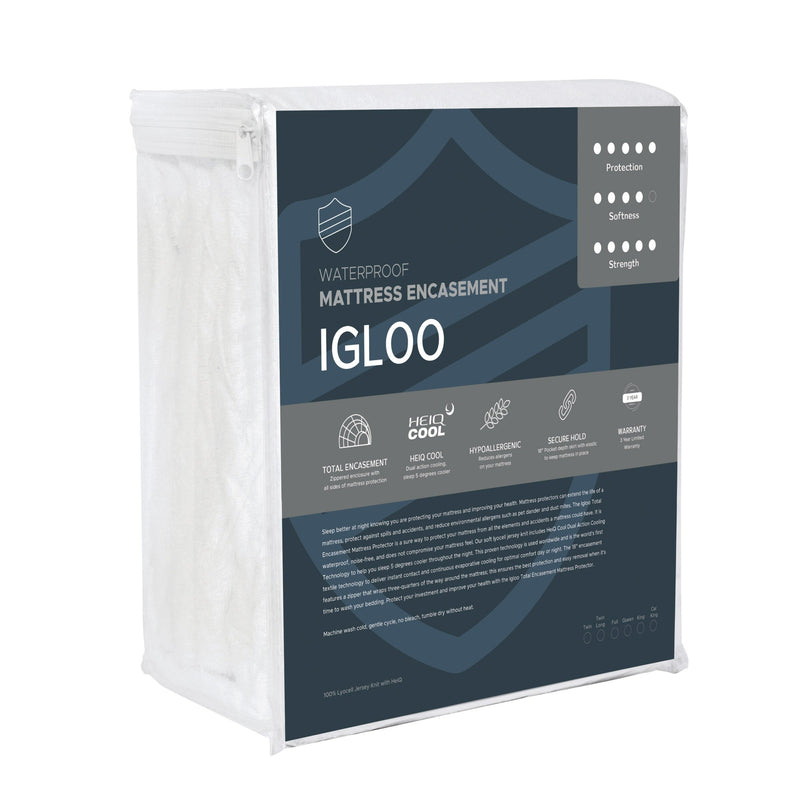 Vyro Igloo Mattress Encasement — 6-Sided Protection – Cal King