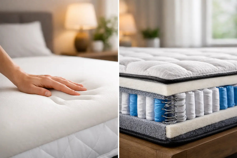 Memory Foam vs Hybrid Mattress: Which Wins?