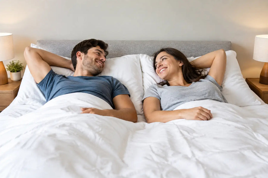 Mattress Size Guide for Couples Who Need Space