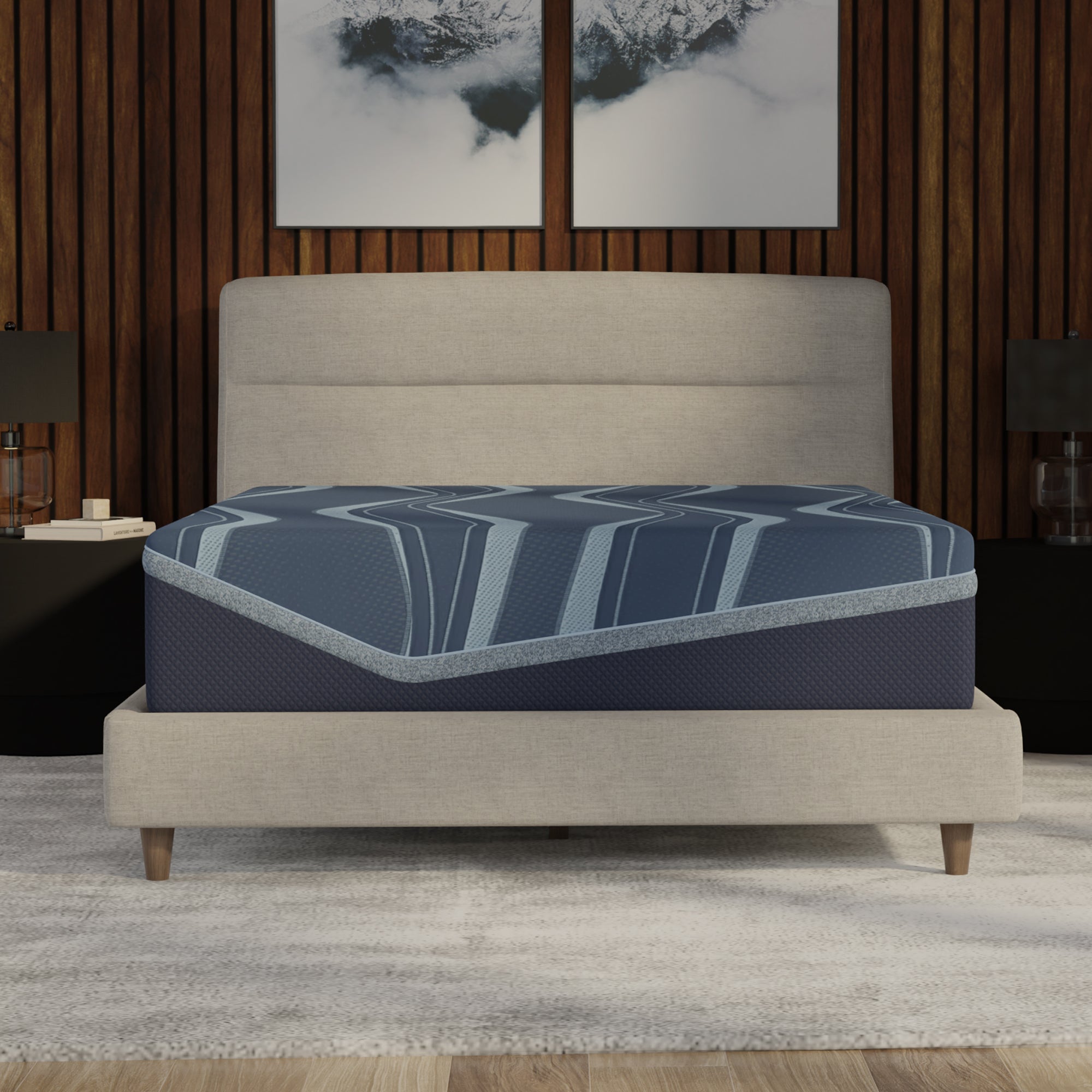 Vyro ActiveAlign Reactive Copper Zoned Hybrid 14" — Medium Soft – Cal King