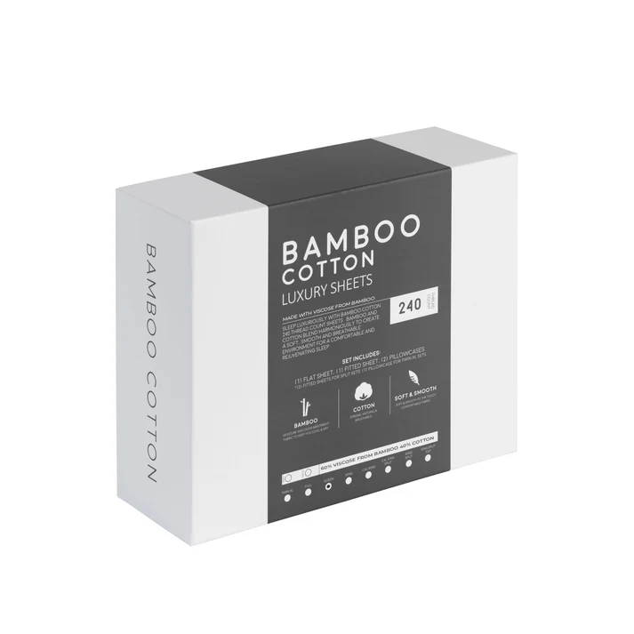 Vyro Bamboo Cotton Luxury Bed Sheets